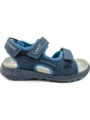 Superfit Spor Ortopedik Genç Sandalet G 0583 Mavi Mavi