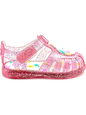 Igor Çocuk Sandalet Tobby Unicornio 10341 Fucsıa Glıtter