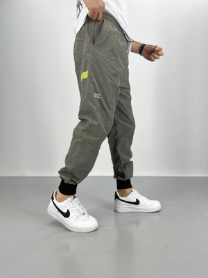 Cocopelli Paraşüt Kumaş Gri Jogger Pantolon COC3060