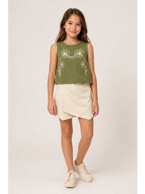 Nk Kids Kız Şort Etek Takım 26YNK11322