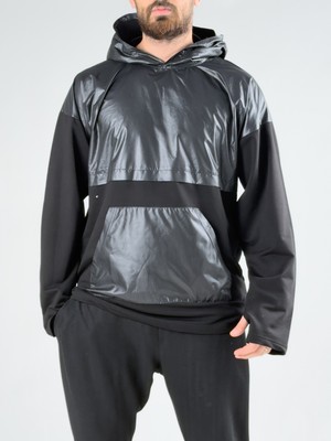 Cocopelli Paraşüt Kumaş Kapüşonlu Erkek Sweat COCK0056
