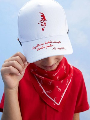 Lc Waikiki Yeni Sezon Atatürk Baskılı Erkek Çocuk Kep Şapka