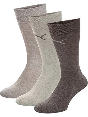 Puma Classic 3p Çorap (3 Çift) 93531901 Renkli