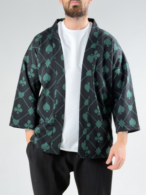 Cocopelli Maça Desenli Erkek Kimono COCK0070