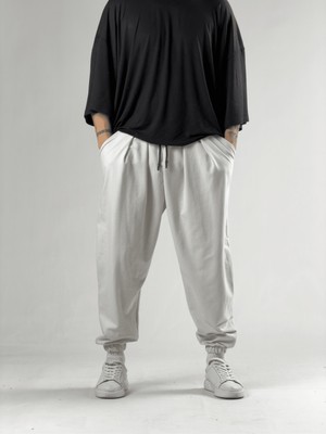 Cocopelli Erkek Gölge Beyazı Pileli Yarım Şalvar COCK0085