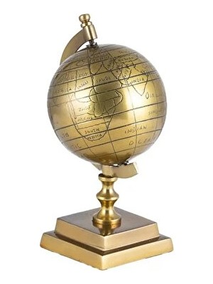 Lamedore Obje Dünya Gold 13X16X26,5 cm 1KN-51749