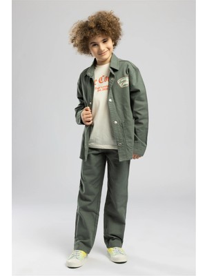 Lee Cooper Wade Erkek Çocuk Ceket Yeşil