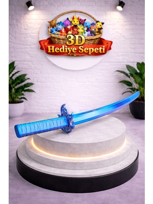 3D Hediye Sepeti Katlanır Katana Tanjiro