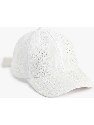 Koton Fistolu Pamuklu Kep Şapka