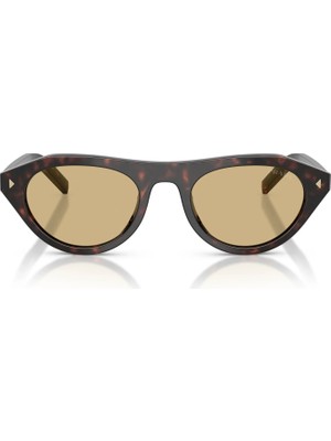 Prada 0PR B15 Kaplumbağa Kabuğu Rengi 17N-70R Açık Kahverengi Cam 51-21 Kadın Güneş Gözlüğü