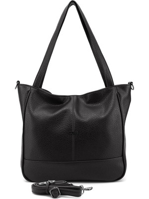 Gönderi(r) Kadın Siyah  Uzun Askılı El ve Omuz Çantası