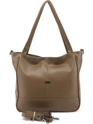 Gönderi(r) Kadın Vizon  Uzun Askılı El ve Omuz Çantası