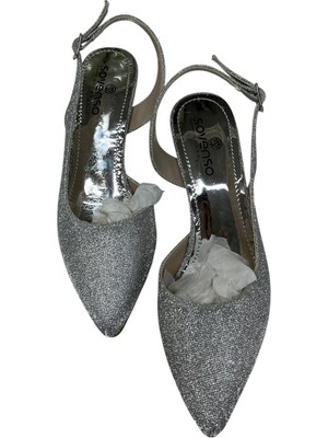 Sovenso Store Milano Taş Detaylı Ayarlanabilir Toka Stiletto