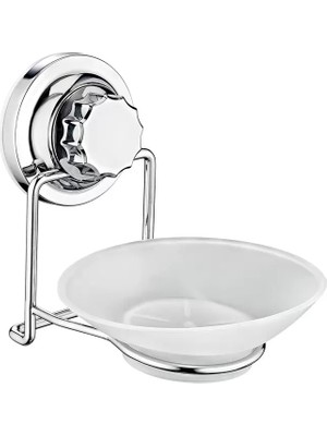 İsmiyle Al Vakumlu Plastik Sabunluk ROYALEKS-VK-713