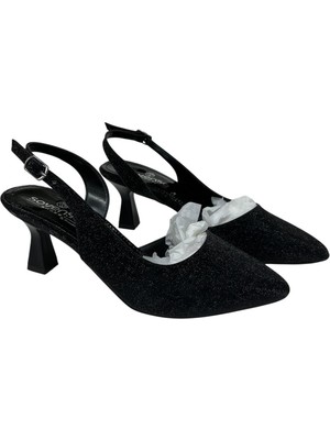 Sovenso Store Milano Taş Detaylı Ayarlanabilir Toka Stiletto