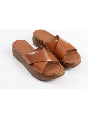 Zerenyus Malibu Premium Taba Hakiki Deri Terlik