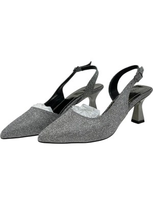 Sovenso Store Milano Taş Detaylı Ayarlanabilir Toka Stiletto