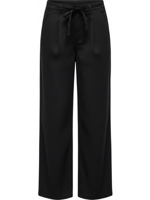 Only Onlgıanna Arıs Mw Wıde Pants Wvn cc Kadın Siyah Pantolon - 15364137