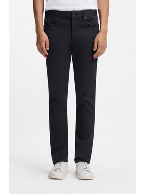 Boss Erkek Normal Kalıp Düz Paça Lacivert Jeans 50550942-404
