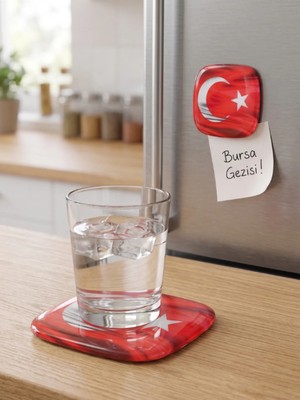 Gifi Atatürk Baskılı 2'li Magnet Seti
