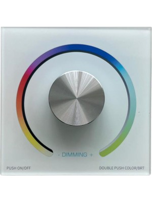 Rgbw Anahtarlı Duvar Tipi Display Göstergeli Panel Tipi Gömme LED Kontrol 5-24V