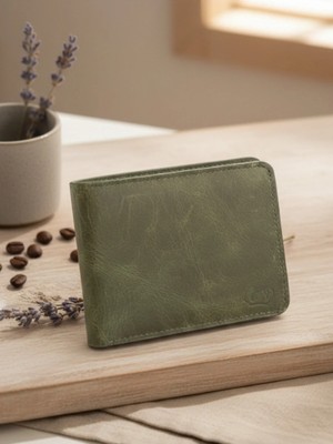 Deer Deri Mars Hakiki Deri Cüzdan