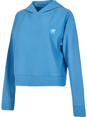 Nb New Balance WNH1617 Mavi Kadın Sweatshirt