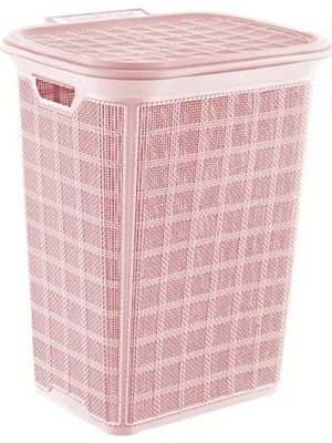 İsmiyle Al Jute Kirli Çamaşır Sepeti 60 Lt ROYALEKS-AK580