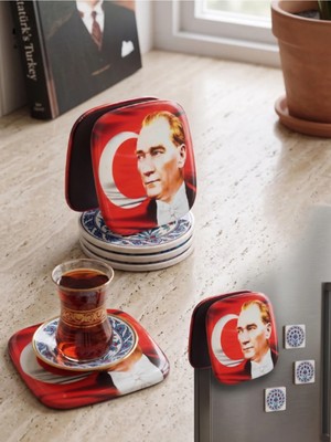 Gifi Atatürk Baskılı 2'li Magnet Seti