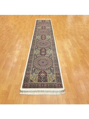 Mevlana Bazaar Madalyonlu 80 x 400 Ipek Yolluk