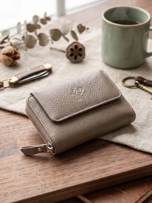 Deer Deri Grand Model Fermuarlı Hakiki Deri Kadın Cüzdanı