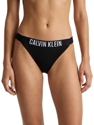 Calvin Klein Kadın Siyah Tanga Bikini Altı LV00Q61213