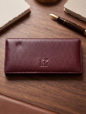 Deer Deri Louvre Telefon Bölmeli Mıknatıslı Hakiki Deri El Tutamaçlı Cüzdan