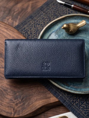 Deer Deri Louvre Telefon Bölmeli Mıknatıslı Hakiki Deri El Tutamaçlı Cüzdan