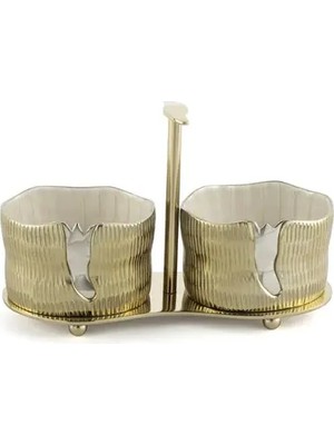 Mikasa Moor Gold 2li Çerezlik 22X15CM