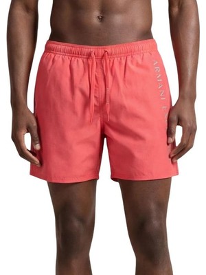 Armani Exchange Erkek Normal Bel Lastikli Kısa Boy Pembe Deniz Şortu XM000832 AF22573-U4029
