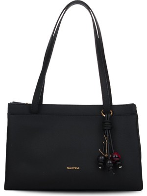 Nautica Sıyah Kadın Omuz Çantası CN7660T