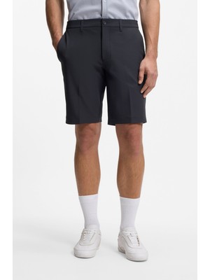 Boss Erkek Dar Kesim Su Geçirmez Esnek Kumaşlı Lacivert Şort 50540337-402