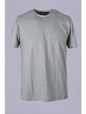 Trender Cepsiz Yeşil Erkek T-Shirt 4030