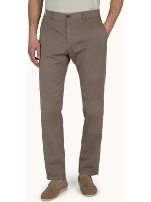 Paul & Shark Erkek Regular Fit Normal Bel Daralan Paça Pamuklu Haki Pantolon 25414043-090