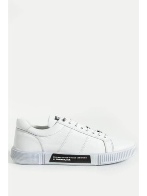 Hammer Jack Basel M Beyaz Siyah Erkek Sneaker 20250-M