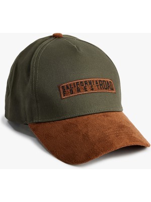 Koton Işlemeli Kumaş Detaylı Kep Şapka