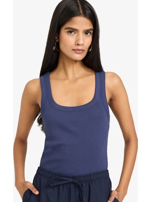 DeFacto Fitted U Yaka Fitilli Kaşkorse Atlet F7818AX26SP