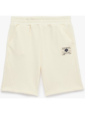 Koton Pamuk Karışımlı Cepli Beli Bağcıklı Şort