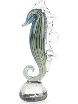 Mikasa Moor Turkuaz Cam Dek Denizatı 33X11CM