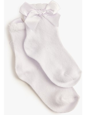 Koton Fiyonk Detaylı 2'li Soket Çorap