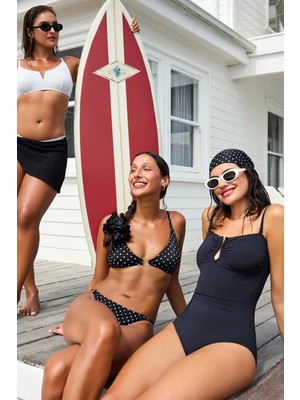 Penti Siyah Nia Straplez Mayo