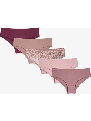 Penti Renkli Elegant 5'li Pamuklu Hipster Külot