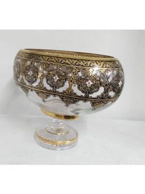 Ipek Ticaret Glasland Eşrefi El Işlemeli El Dekoru Ayaklı Gondol