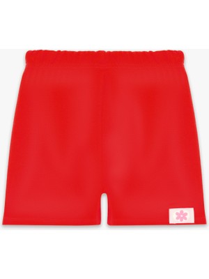 Koton Beli Lastikli Etiket Detaylı Pamuklu Şort